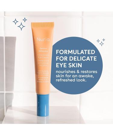 Nuria Defend Triple Action Eye Cream - Dark Circles, Puffiness & Fine Lines - 15mL - Buy Online on SooperMarket.com