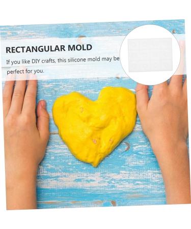 Rectangular Mold Ornaments Epoxy Silica Gel White - Buy Online on SooperMarket.com