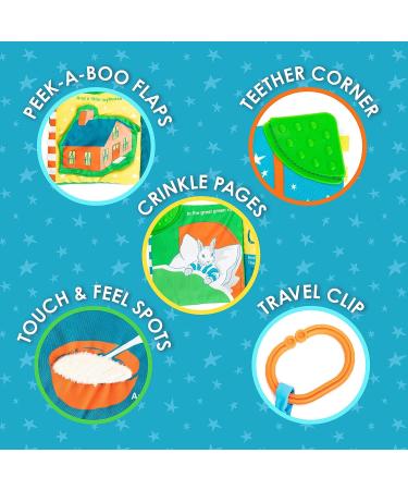 Goodnight Moon Soft Book with On The Go Clip - 5 Inch - Kids Preferred - Buy Online on SooperMarket.com