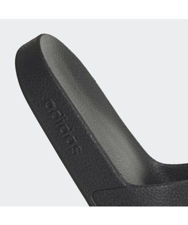 Adidas Unisex Adilette Aqua Slipper 47 EU - Core Black Slides for Ultimate Comfort | International Shipping Available - Buy Online on SooperMarket.com