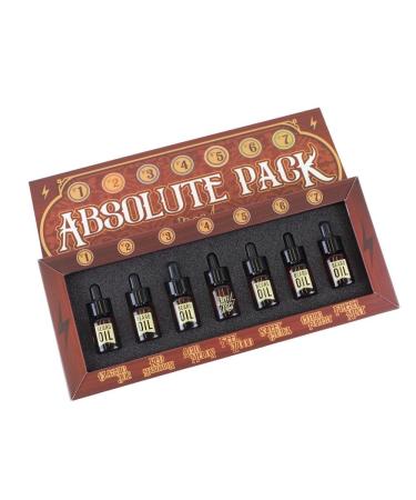 Buy HEY JOE! Absolute Pack Selection - Set of 7 Premium Beard Oils for Care Nutrition & Strengthening | International Shipping Available - Buy Online on SooperMarket.com