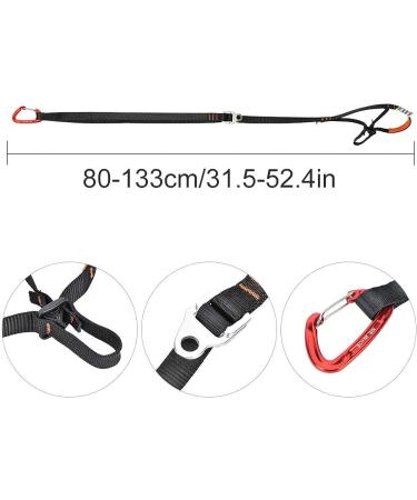 Alomejor Foot Ascender Mountaineering Pedal Riser Right/Left Safety Ascender Foot Loop with Belt Rope - Buy Online on SooperMarket.com