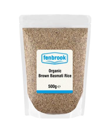 Organic Brown Basmati Rice 500g Certified Organic by Fenbrook Organic