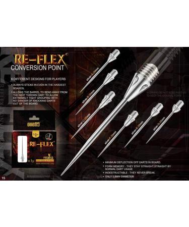 LSTYLE One80 Dart Points Conversion Points - 2BA Standard Thread for Soft Tip to Steel Tip Darts - Buy Online on SooperMarket.com