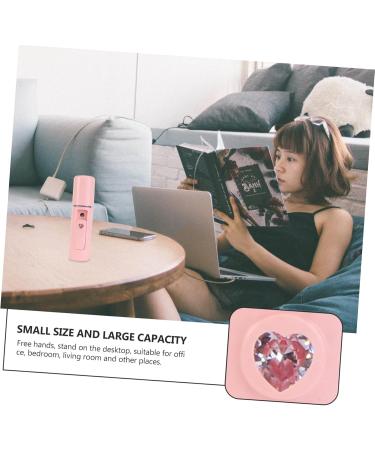 BELLIFFY 1pc Humidifier Makeup Device Face Sprayer Handheld Spray Device Mini Face Steamer USB Pink Abs - Buy Online on SooperMarket.com