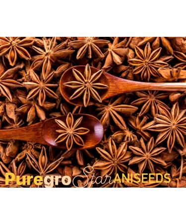 PureGro STAR ANISEEDS 150g 100% Natural Quality Product. - Buy Online on SooperMarket.com