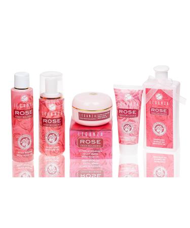 Face Rose Foam Wash with Bulgarian Rose Oil - 100 ml | Gentle Cleanser for Radiant Skin - Buy Online on SooperMarket.com