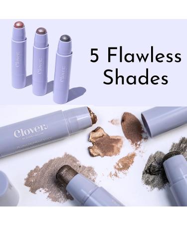 Clover Plush Pigment Cream Eyeshadow Stick - Cruelty-Free & Vegan - Buy Online on SooperMarket.com
