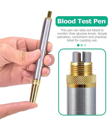 DOITOOL Stainless Steel Lancet Point Pen - Blood Glucose Testing Tool - Buy Online on SooperMarket.com