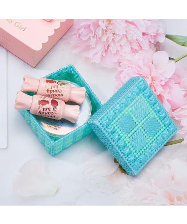 FREEBLOSS 4 Set Plastic Canvas Kit for Beginners - Mesh Sheets, Yarn for Embroidery, Knitting Projects - Buy Online on SooperMarket.com