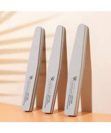 Coscelia Nail File Shaping & Buffing for Acrylic Nails Natural Nail Professional Nail Files for Natural Nails For Nail Grooming and Styling for Home and Salon DIY Nail Art Use t2 - Buy Online on SooperMarket.com