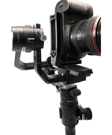 DSLR Camera L Bracket Quick Release Plate | Compatible with Canon Nikon Sony DJI | Vertical Horizontal Switching | Tripod Monopod Stabilizer Plate - Buy Online on SooperMarket.com