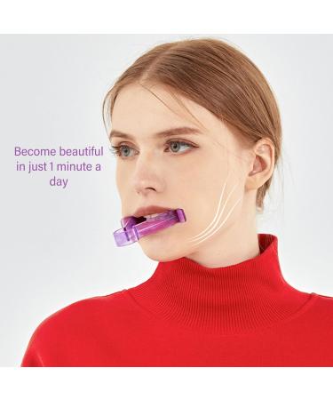 Portable Lip Plumping Device - Anti Aging Facial Exerciser for Firmer Skin & Defined Lips - Purple - Buy Online on SooperMarket.com