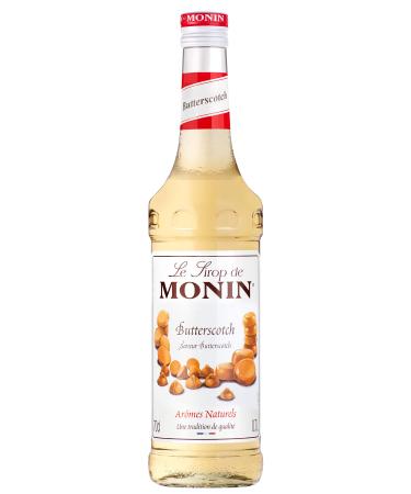 MONIN Premium Butterscotch Syrup 700ml for Cocktails and Mocktails. Vegan-Friendly Allergen-Free 100 Percent Natural Flavours and Colourings Butterscotch 700 ml (Pack of 1)