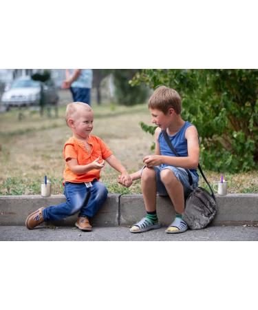 Housavvy 10 Oz Kids Stainless Steel Cups - Insulated, Spill Proof Toddler Cups with Straws, Lids, and Handles - BPA Free Sippy Cups for Toddlers - Silver-Duck Design - 4 Pack - Buy Online on SooperMarket.com