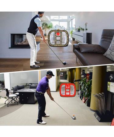 Gagalileo Pop Up Golf Chipping Net - Collapsible 24x28 Target with 12 Foam Balls (Noble Blue) - Buy Online on SooperMarket.com