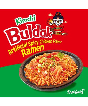 Samyang Kimchi Flavour Hot Chicken Noodle Ramen (Pack of 40) by CNMART - Buy Online on SooperMarket.com