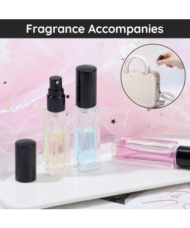 Segbeauty Portable Perfumed Cleaner Glass - Empty Travel Atomizers for Men & Women | 5 Pack Square Perfume Bottles - Buy Online on SooperMarket.com