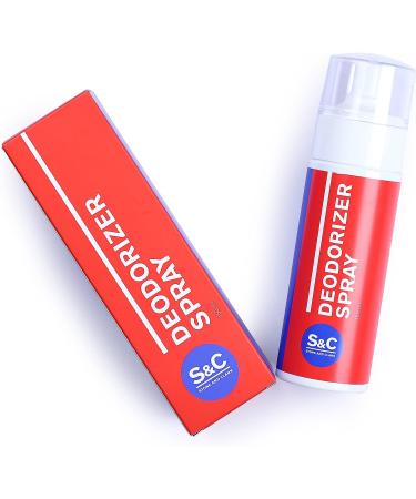 Natural Shoe Deodorizer Spray 5.29 Oz. - Eucalyptus Mint Scent - Foot Odor Eliminator for Shoes & Stinky Feet - Buy Online on SooperMarket.com