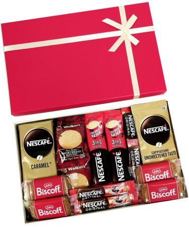 Premium Coffee Gift Hamper Set - Includes Instant Coffee, Biscoff Biscuits & More | Ideal Gift for Men & Women - Buy Online on SooperMarket.com
