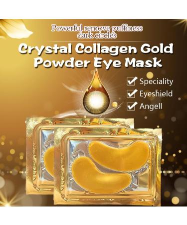 24k Gold Eye Mask - Collagen Under Eye Patches 24k Gold Eye Patches For Puffy Eyes And Dark Circles Effectively Improving Eye Bags Fine Lines And Wrinkles - 24k Gold Eye Masks Skincare(12Pair) - Buy Online on SooperMarket.com
