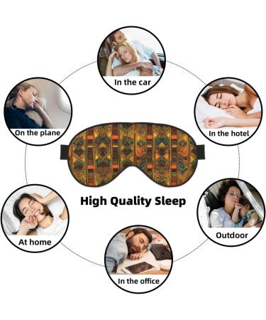 Buy Native American Soft Sleep Eye Mask - Breathable Eye Patch for Travel & Relaxation | International Shipping Available - Buy Online on SooperMarket.com
