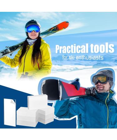 Tondiamo All Temp Snowboard Wax Block 500g with Scraper - Ski & Snowboard Wax Kit | White Snowboarding Wax for Downhill Tuning & Maintenance - Buy Online on SooperMarket.com