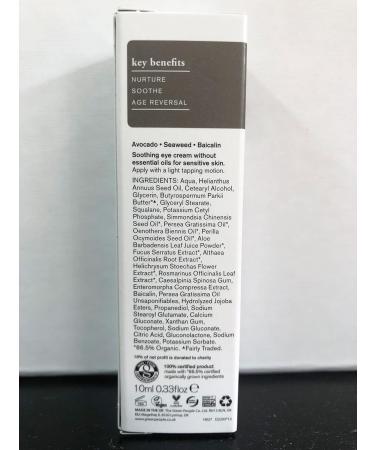 Green People Perfume-Free Eye Cream 10ml | Organic Anti-Aging Moisturizer for Sensitive Skin | Vegan & Paraben-Free | Gentle Eye Care - Buy Online on SooperMarket.com