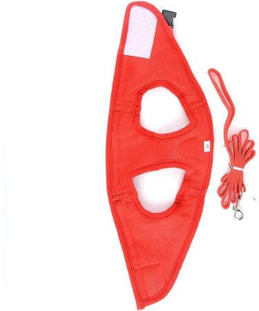 Ranphy Cat Dishes & Breakproof Reflective Chest Harness | Soft Network Fabric for Small Cats & Puppies - Red M (40 cm) - Buy Online on SooperMarket.com