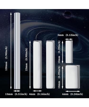 Cat Eye Nail Magnet Set - 5 Pcs Double Ended Strong Magnets for 3D Gel Polish | DIY & Salon Use - Buy Online on SooperMarket.com
