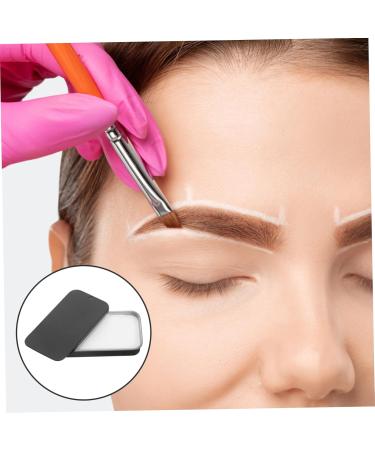 MUSISALY Eyebrow Drawing Eyebrow Makeup Tools Brow Contour Paste Aluminum Box 1 count (Pack of 1) Black - Buy Online on SooperMarket.com