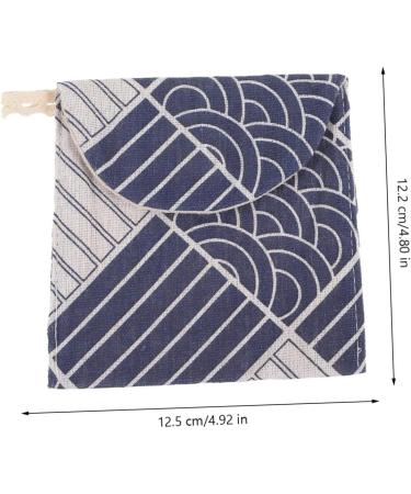 FOMIYES Tampon Organizer 4pcs - Menstrual Pad & Tampon Holder | Cute Monstera Leaves Design | Bathroom & Travel Storage Bag - Buy Online on SooperMarket.com