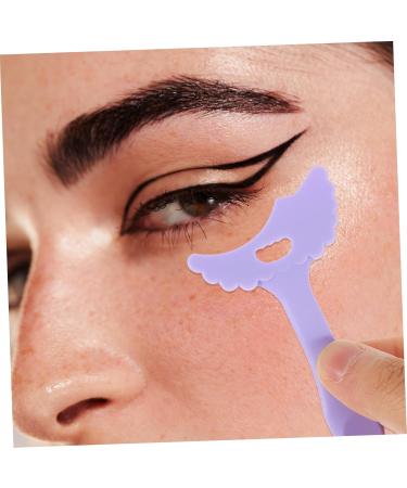 Mikinona Eyeliner Tool 3 Pcs Tool Eyeshadow Silicone Eyeliner Stencils Silicone Makeup Stencil Auxiliary Make up Applicator - Buy Online on SooperMarket.com