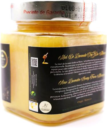 Lavender Raw Creamy Honey - 300g - Collected in Morocco - Buy Online on SooperMarket.com