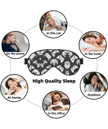 SSIMOO Game Controller Sleep Mask - Adjustable Breathable Fashionable Eye Mask for Comfortable Sleep - International Shipping - Buy Online on SooperMarket.com