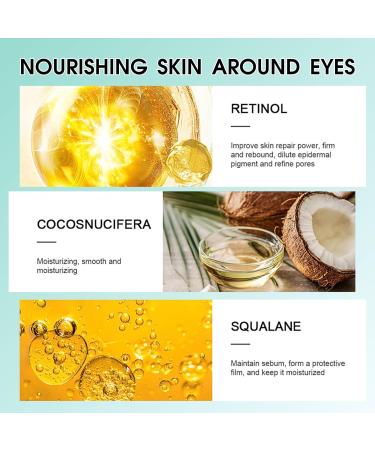 Retinol Stick Retinol Eye Cream Anti Aging Under Eye Cream for Dark Circles and Puffy Eyes Anti Wrinkle Eye Cream Firming Eye Balm Stick Fade Fine Lines Visible Results in 3-4 Weeks - Buy Online on SooperMarket.com