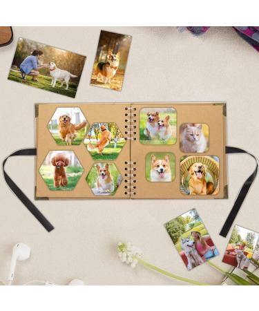 8x8 Inch DIY Scrapbook Album - Perfect for Wedding, Anniversary, and Family Photos - Buy Online on SooperMarket.com