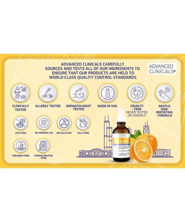 Advanced Clinicals Retinol, Hyaluronic Acid & Vitamin C Serum Set | Anti-Aging Skincare for Women | Brightening, Firming & Hydrating Formula | 1.75 Fl Oz 3pc Set - Buy Online on SooperMarket.com