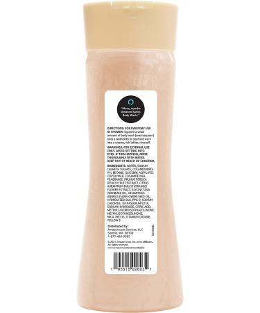 Amazon Basics Silky Smooth Body Wash - Peach and Orange Blossom Scent - 18 fl oz (Pack of 1) - Buy Online on SooperMarket.com
