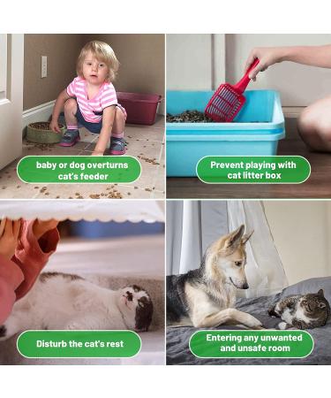 Large Cat Door Holder Latch - Fast Installation for Cats, Keeps Dogs Out - 1pc - Buy Online on SooperMarket.com