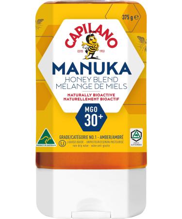 Capilano Active Manuka Honey 100% Pure Australian Premium Manuka Honey MGO30+ 375g