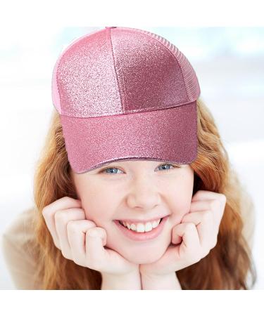 Eterspr Girls Baseball Cap - Pink Cotton Summer Hat for Women (54-58 cm) - Stylish & Comfortable - Buy Online on SooperMarket.com