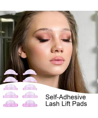 Bexdug Lash Lift Pads 5 Pair Perm Curls Eyelash Shield - Reusable Soft yelash Lifting Tools Eyelash Separator Tool Sticky Curler Balm Lifter Roller - Buy Online on SooperMarket.com