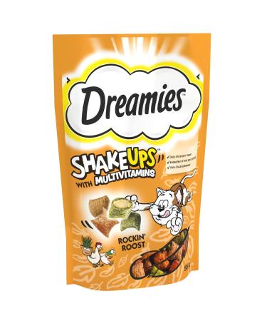 DREAMIES Shakeups Rockin Roost Cat Treats 8 x 55g