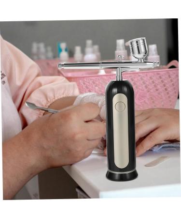 Beavorty 1 Set Spray Hydrating Apparatus Paint Nail Kit Makeup Kit Cake Decorating Kit Squirt Air Brush Kit Food Airbrush Kit Nail Airbrush Abs Display Screen Hydrating Instrument 19.00X15.50X4.50CM Black - Buy Online on SooperMarket.com