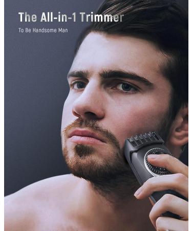 SUPRENT Beard Trimmer for Men | Adjustable Cordless Mustache Trimmer with 19 Length Settings | International Shipping Available - Buy Online on SooperMarket.com