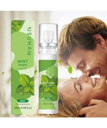 Oral Breath Spray - 20ml Fresheners Mouth Spray for Dry Mouth - Breath Freshener and Breath Treatments Portable Small Oral Care Health Spray Puchen Mint Flavor - Buy Online on SooperMarket.com