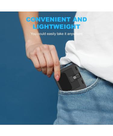 GLANA 3-in-1 Portable Charging Station for Apple Devices - Foldable Charger Stand for iWatch and iPhone AirPods Pro - Black - Buy Online on SooperMarket.com