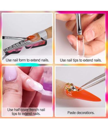 Saviland Acrylic Powder Set Glows in the Dark Acrylic Nail Powder 10 Luminous Colors Professional Polymer Powder for Nail Extension Nail Carving  Halloween Nails Design  Fall French Nails  Gift for Women A-Luminous glows i - Buy Online on SooperMarket.com
