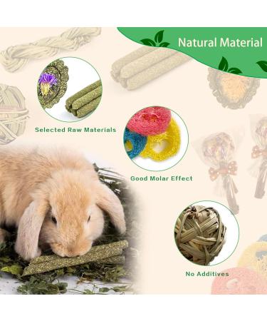Fipases Rabbit Cake Stuff - 16 Natural Timothy Hay Kieletzeiten for Dental Health | Ideal for Rabbits Guinea Pigs Hamsters & Holland Lops - Buy Online on SooperMarket.com